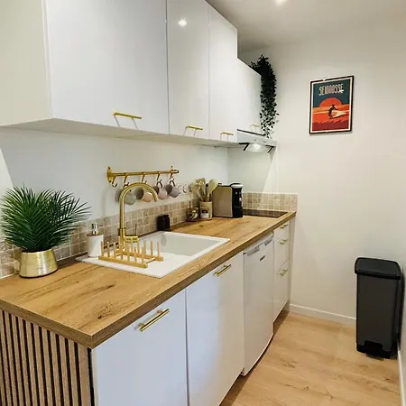 Dune Ocean Luxe Appartement, Acces Prive, Parking & Wifi 50m Ocean Surf * Seignosse