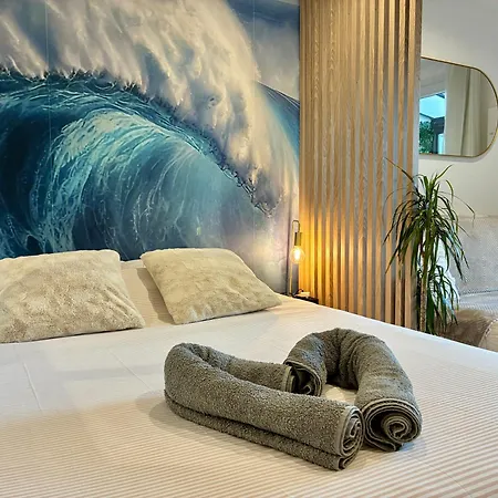 Dune Ocean Luxe Appartement, Acces Prive, Parking & Wifi 50m Ocean Surf Apartment
